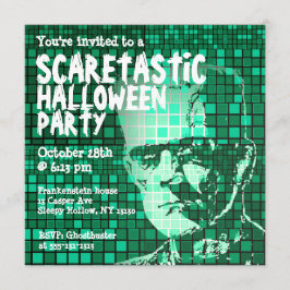 Escaretástica invitación a fiesta de Halloween