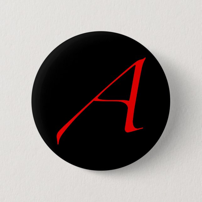 Escarlata ateo un botón (Anverso)