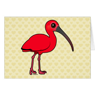 Escarlata Ibis de Birdorable