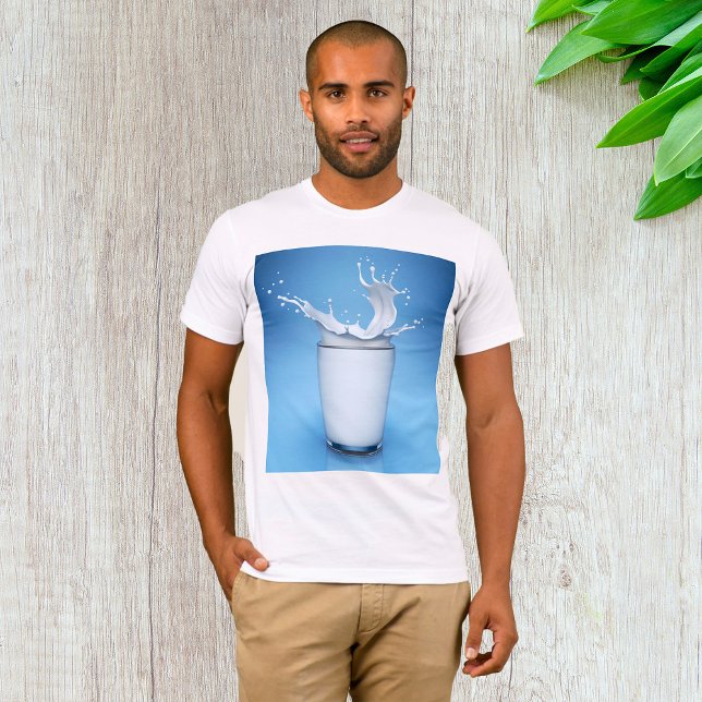 Escasez De Leche En Camiseta Para Beber De Vidrio (Subido por el creador)