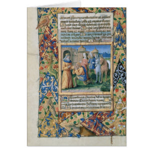 Escena a partir de las 'horas de d'Orleans de