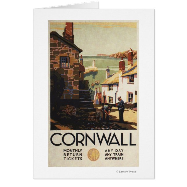 Escena callejera con dos hombres trabajando en el  (Frente)