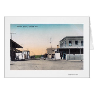 Escena callejera en Orland, CA