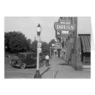 Escena callejera Urbana, Ohio, 1938