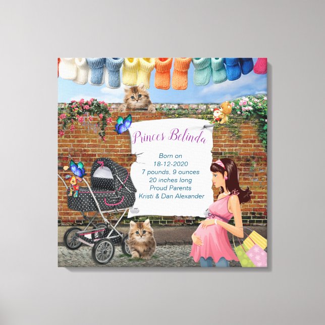 Escena de arte callejero Polka-dot (Anverso)