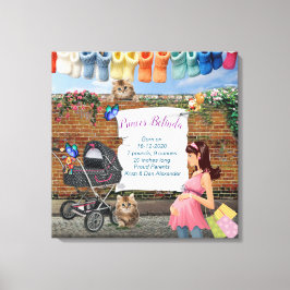 Escena de arte callejero Polka-dot