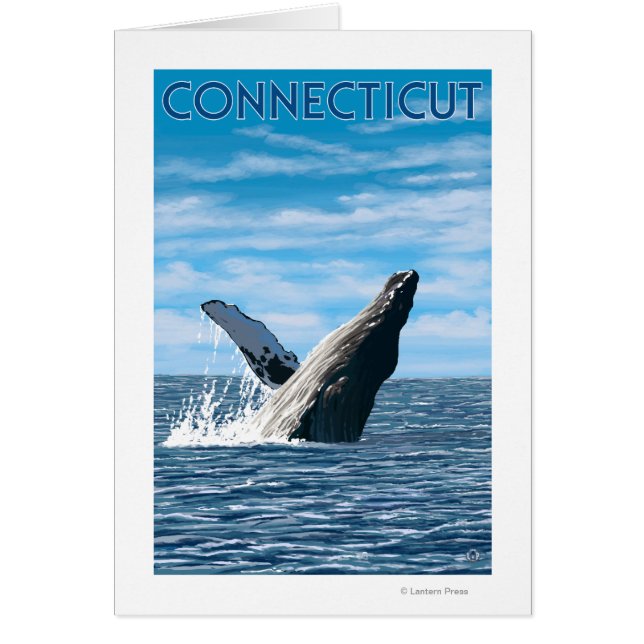Escena de ballenas ConnecticutHumpback (Frente)