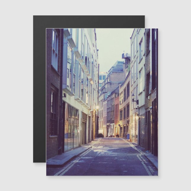 escena de calle de Soho Londres (Anverso/Reverso)