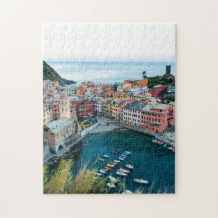 Escena de Cinque Terre Italia  Puzzle Jigsaw