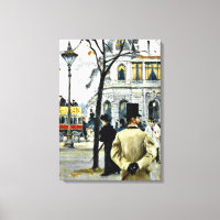 Escena de Copenhague; arte de Paul Gustave Fischer