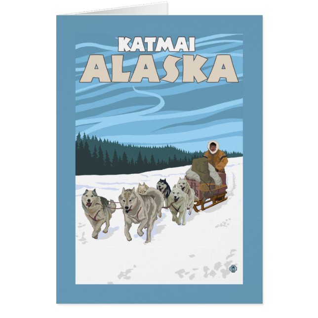 Escena de duelo de perro - Katmai, Alaska (Frente)