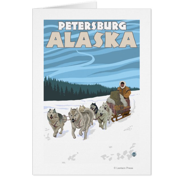 Escena de duelo de perro - Petersburgo, Alaska (Frente)
