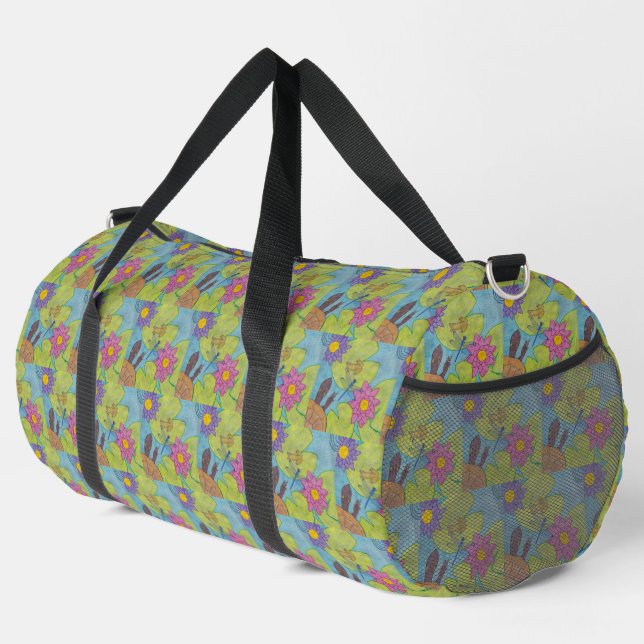 Escena de estanque - Bolsa de deporte (Esquina derecha)