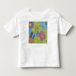 Escena de estanques (blanco) - Camiseta pequeña