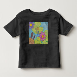 Escena de estanques (vívida) - Camiseta pequeña