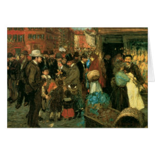 Escena de la calle, calle de Hester, Nueva York C.