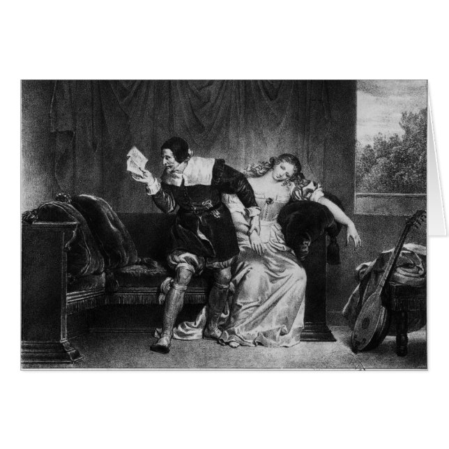 Escena de la carta del primo (Anverso (Horizontal))