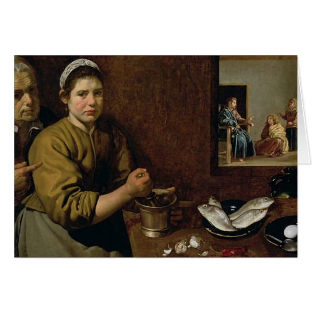 Escena de la cocina (Anverso (Horizontal))