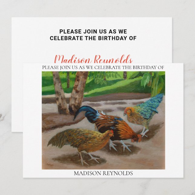 Escena de la granja de verano en el luminoso cumpl (Anverso / Reverso)