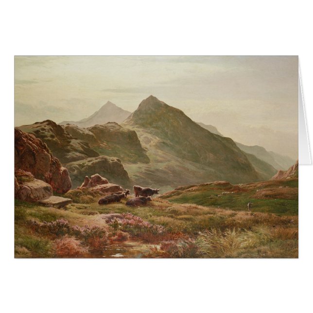 Escena de la montaña (Anverso (Horizontal))