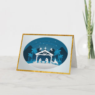 Escena de la Natividad de Navidad Niño Jesús en el