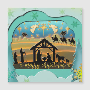 Escena de la Natividad de Navidad Niño Jesús en el
