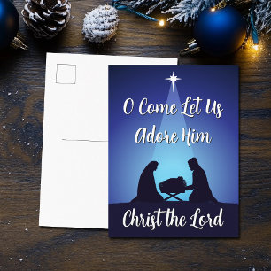 Escena de la Natividad de Navidad Religiosa Cristo