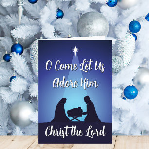 Escena de la Natividad de Navidad Religiosa Cristo