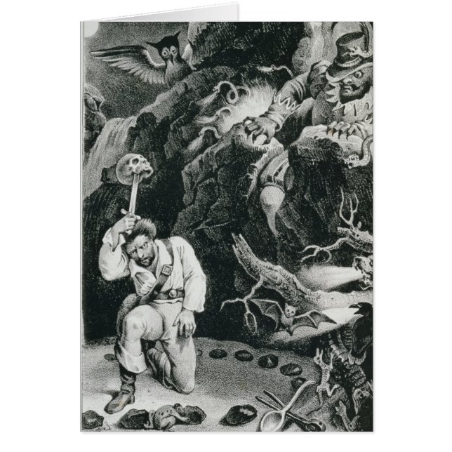 Escena de la ópera Der Freischutz (Frente)