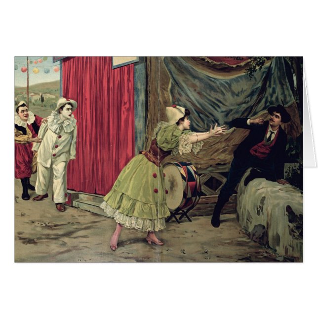 Escena de la ópera 'Pagliacci (Anverso (Horizontal))