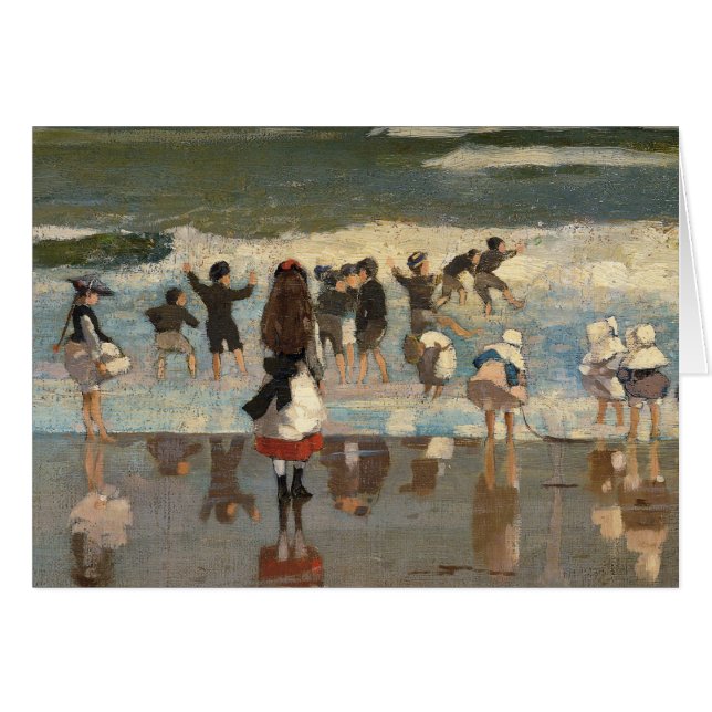 Escena de la playa - Winslow Homer (Anverso (Horizontal))