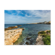 Escena de la tarjeta de vacaciones de Malta