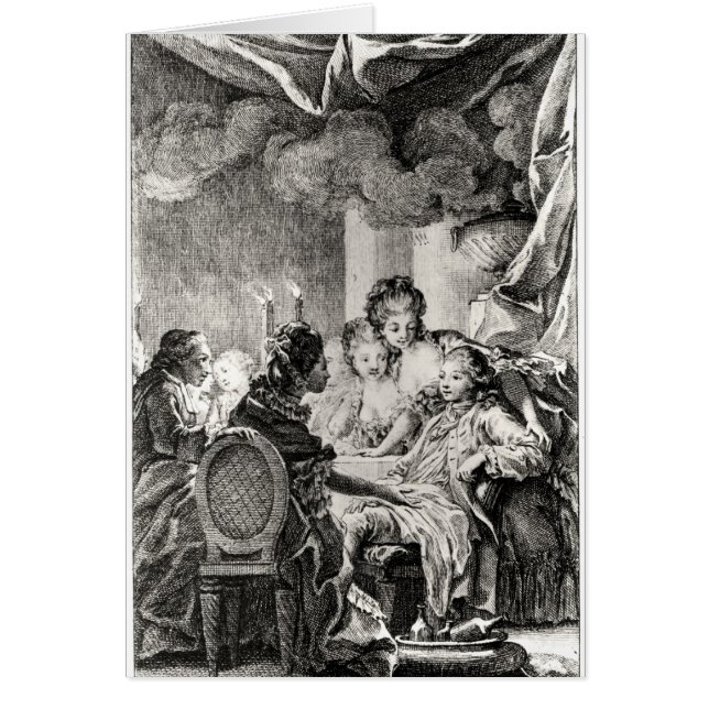 Escena de "L'Ingenu" por Voltaire (Frente)