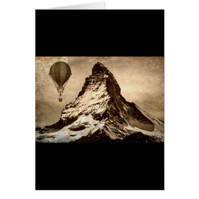 Escena de Matterhorn de Steampunk (Frente)