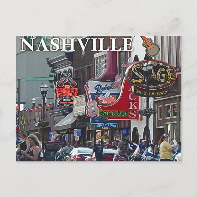 Escena de Nashville _ Postal (Anverso)