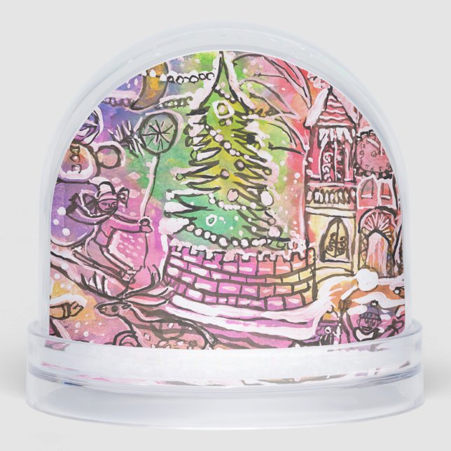 ESCENA DE NAVIDADES DE DRENAJE DE MANO DE VELA DE  (Anverso)