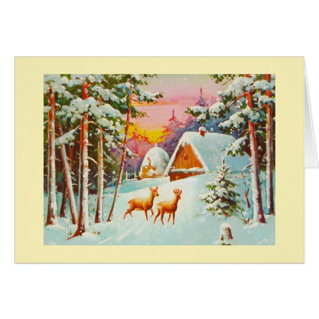 Escena de nieve (Anverso (Horizontal))