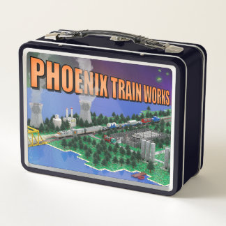 Escena de PTW Atomic Train y planta de energía