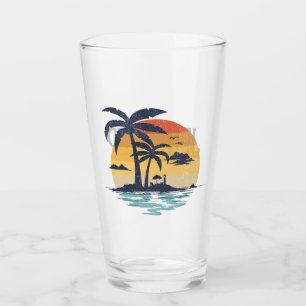 Escena de verano tropical