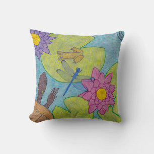 Escena del estanque (individual) - Almohada