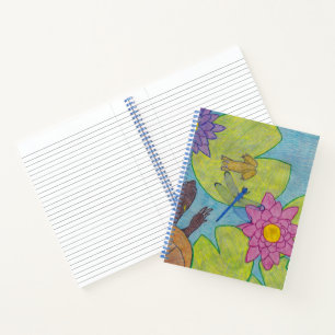 Escena del estanque (individual) - Cuaderno