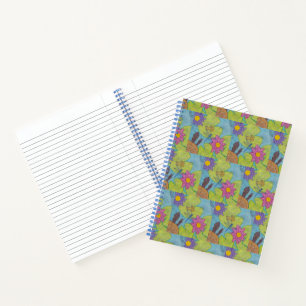 Escena del estanque (patrón) - Cuaderno