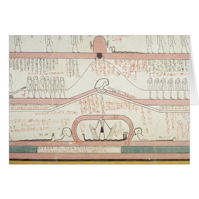 Escena del libro de Amduat (Anverso (Horizontal))