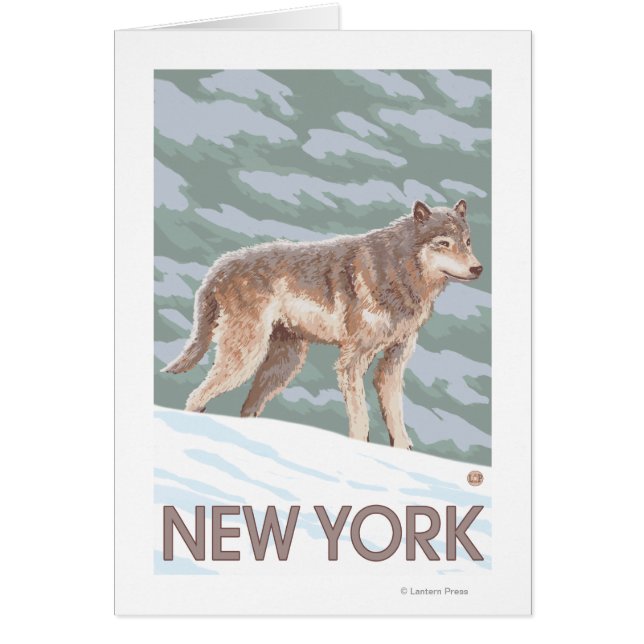 Escena del lobo de Nueva York (Frente)