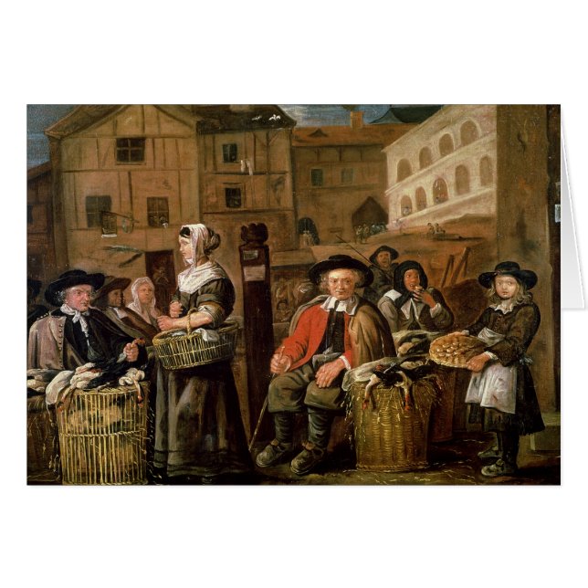 Escena del mercado (Anverso (Horizontal))