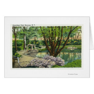 Escena del parque del Onondaga