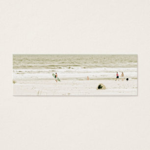 Escena en colores pastel de la playa