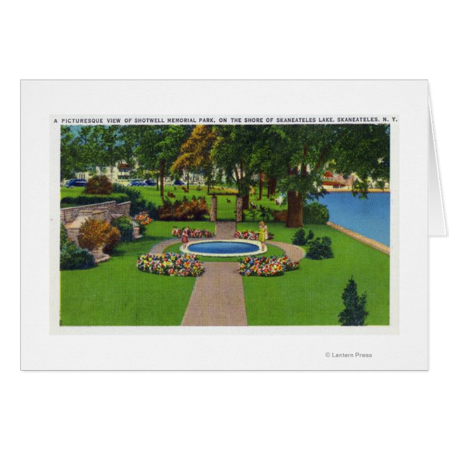 Escena en el parque conmemorativo Shotwell, junto  (Anverso (Horizontal))