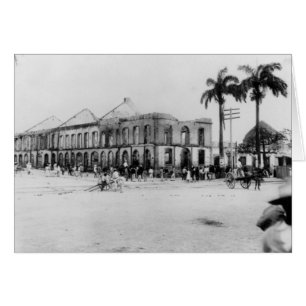Escena en Puerto España, Trinidad, 1891