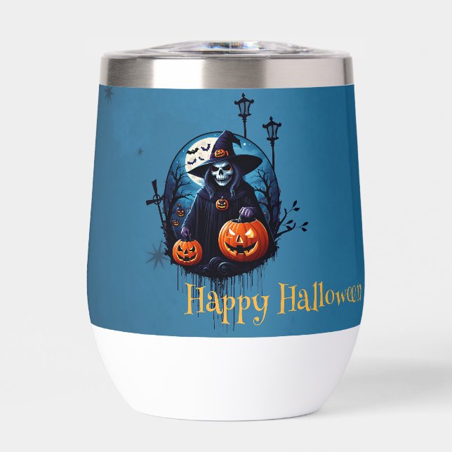 Escena espeluznante de Halloween (Frente)